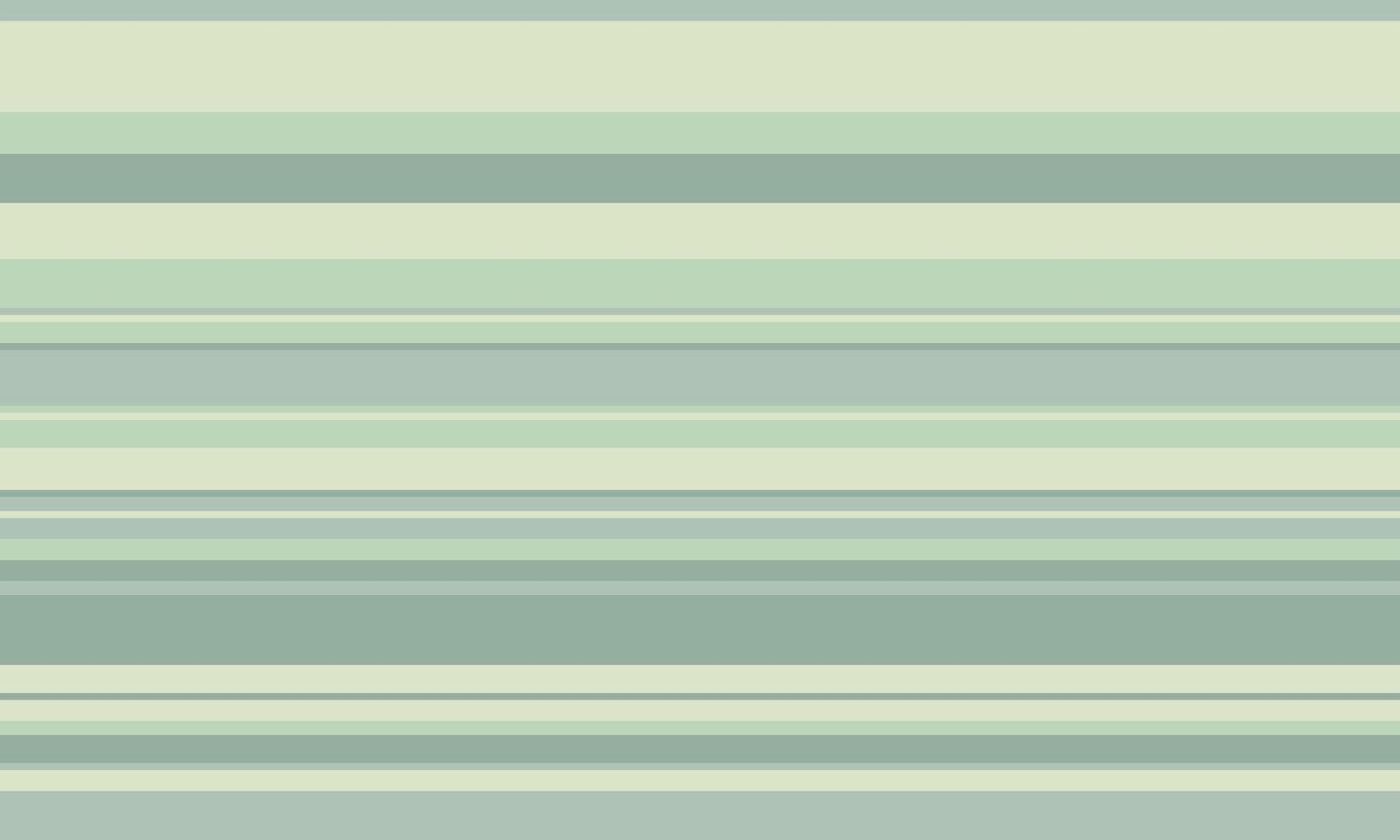 Serene horizontal stripes in calming pastel greens and greys. Perfect for website backgrounds, presentations, or textile design. vector