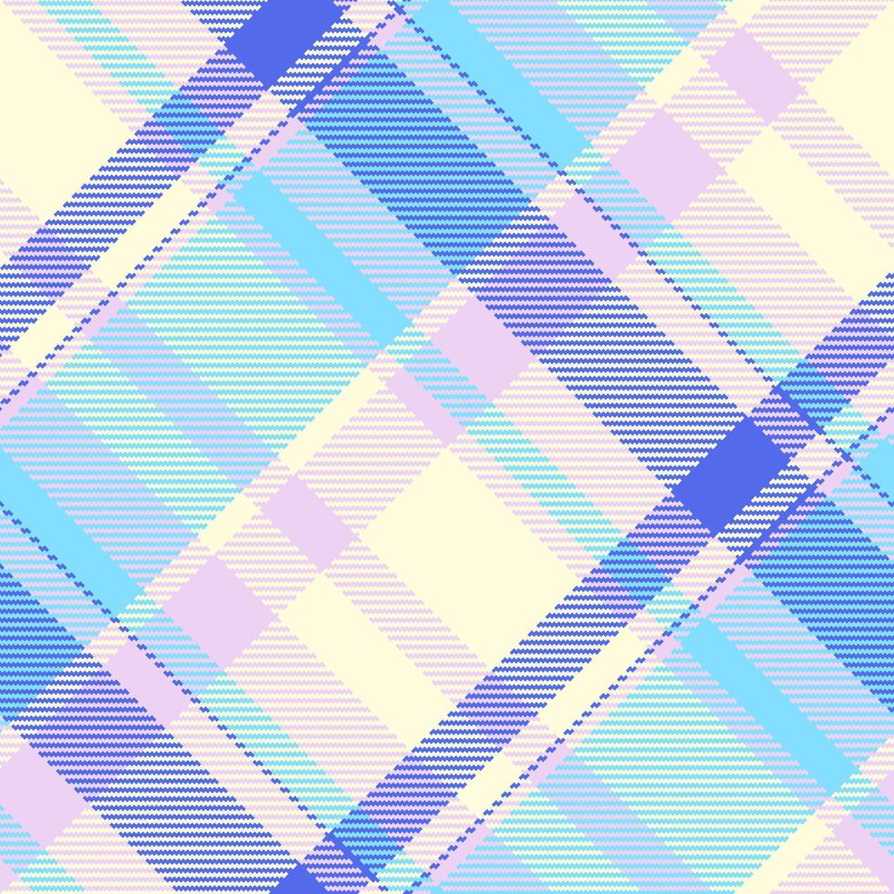 Britain background texture , layer check plaid fabric. Refresh textile seamless tartan pattern in light yellow and light colors. vector