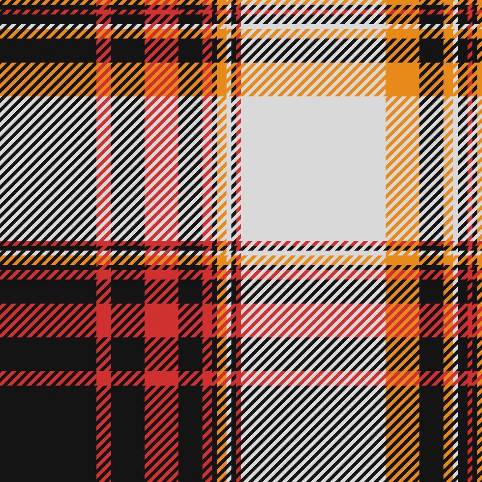 Preppy textile background seamless, france texture tartan check. No people fabric plaid pattern in black and gainsboro colors. vector