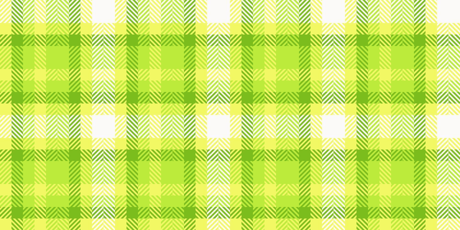 Decorative background texture textile, japanese plaid fabric pattern. Pretty tartan seamless check in lime and green colors. vector