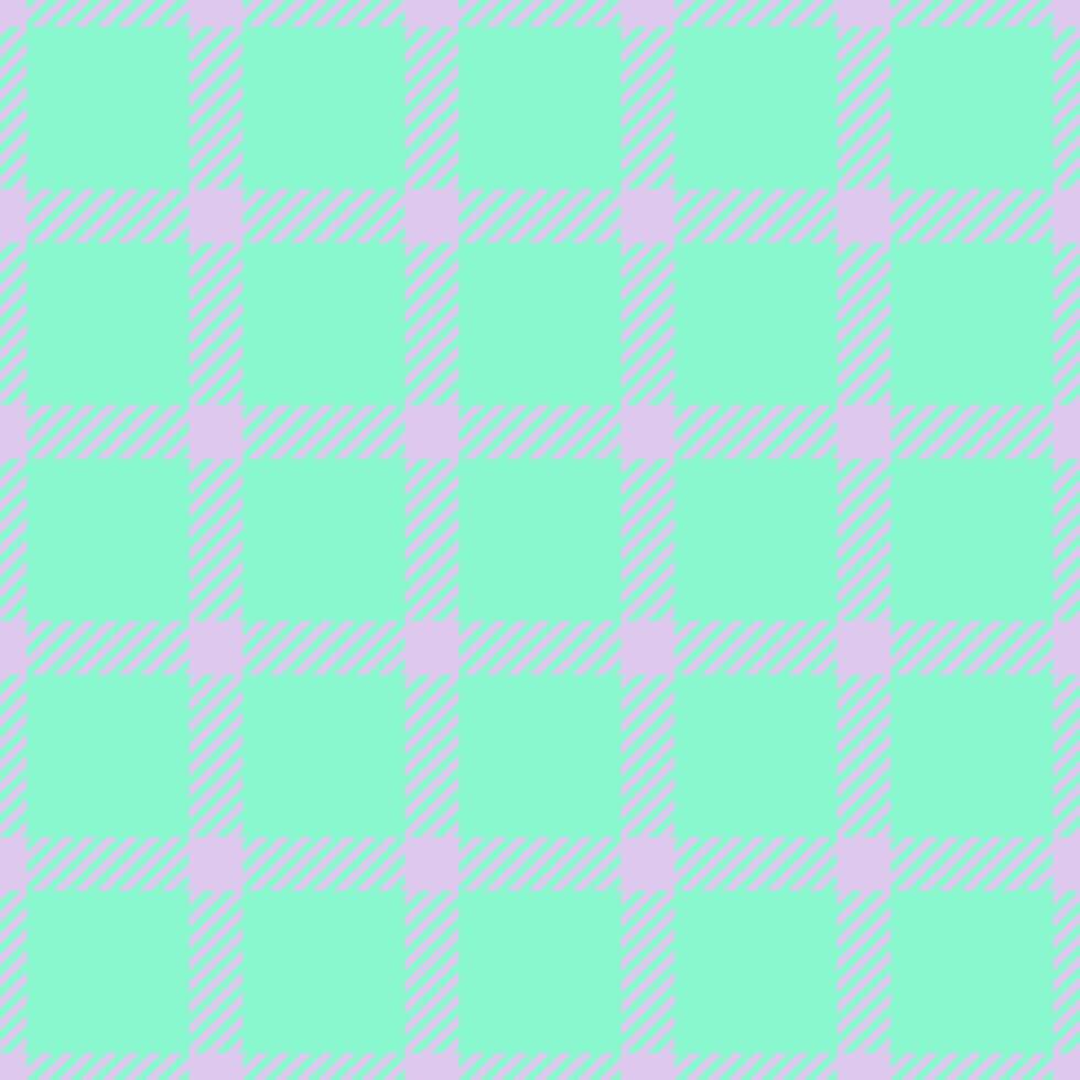 Cool plaid check pattern, gentleman seamless textile tartan. Nice fabric texture background in light and mint colors. vector