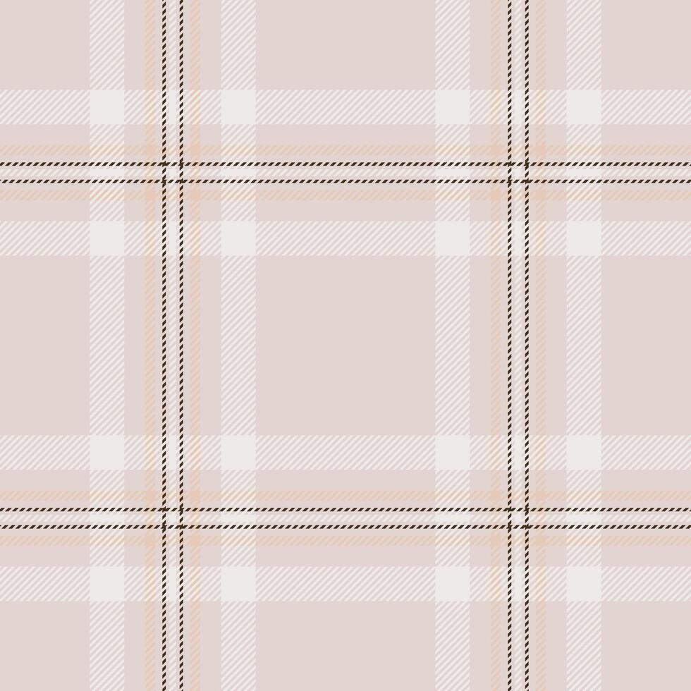Individuality pattern texture, frame fabric check seamless. Famous textile plaid background tartan in white and light colors. vector