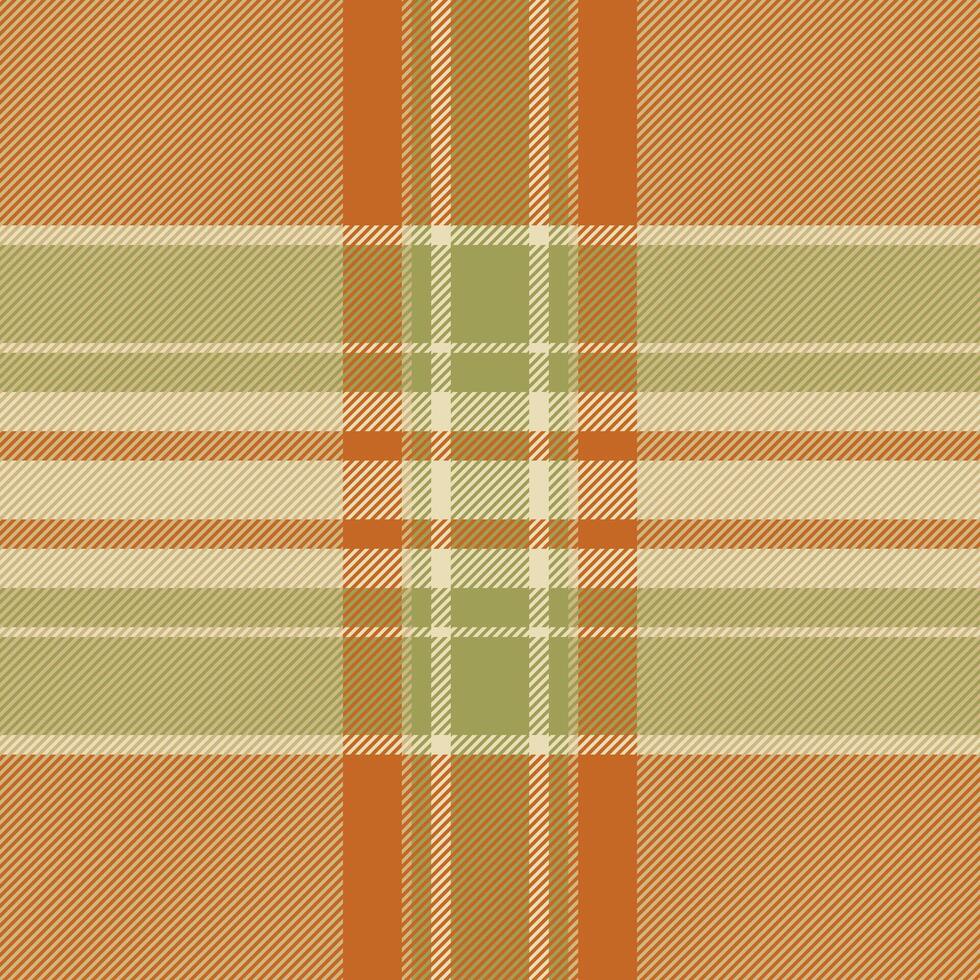 Elegant autumnal plaid pattern in earthy tones. Perfect for fall-themed designs, textiles, packaging, or website backgrounds. The muted color palette adds sophistication and warmth. vector