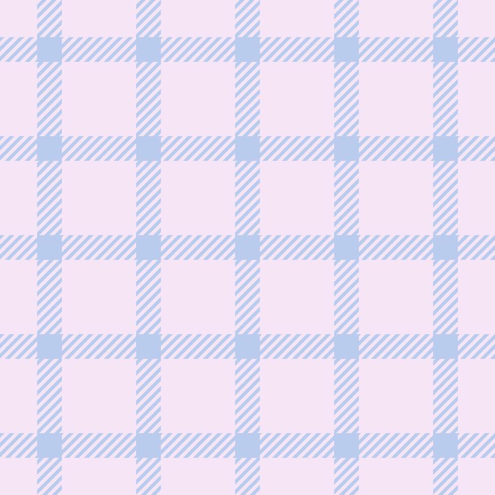 Soft pastel blue and lilac plaid pattern. Subtle texture adds visual interest. Ideal for textile design, websites, stationery, and more. Evokes feelings of calm, serenity, and gentle femininity. vector