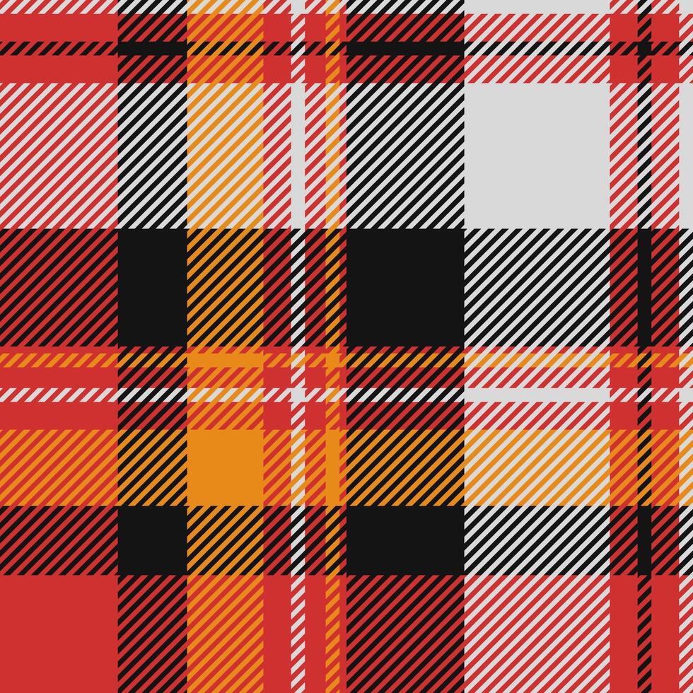 Nostalgic pattern seamless, layer check textile plaid. Club tartan fabric background texture in red and black colors. vector