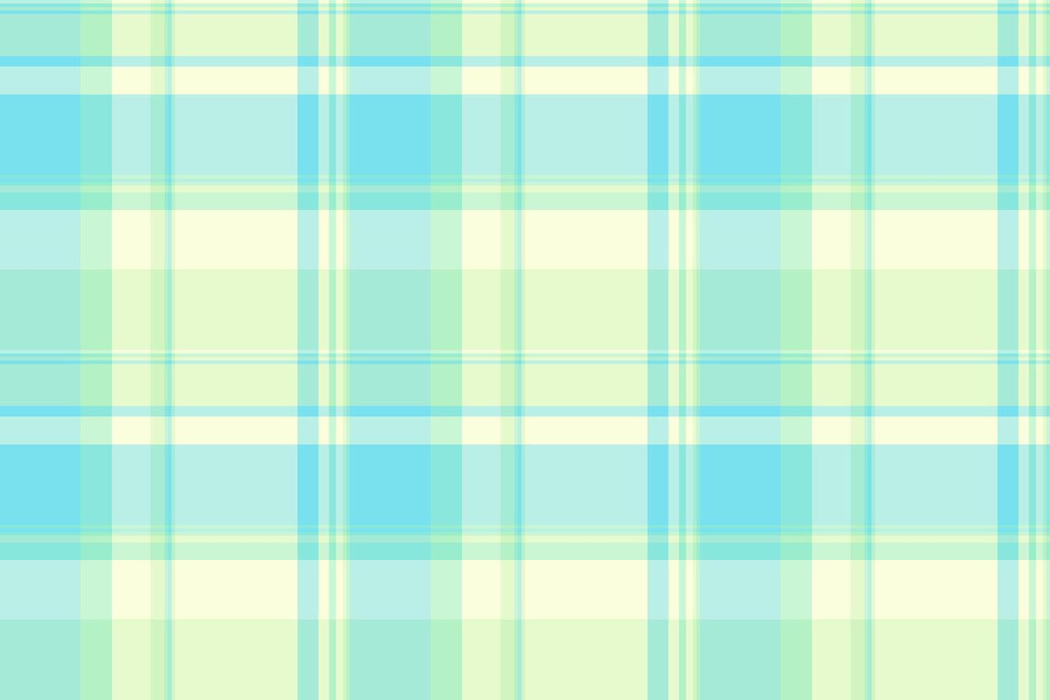 Pastel plaid pattern in soft blue and yellow hues. Ideal for textile design, website backgrounds, or crafting projects. A cheerful and versatile background image. vector