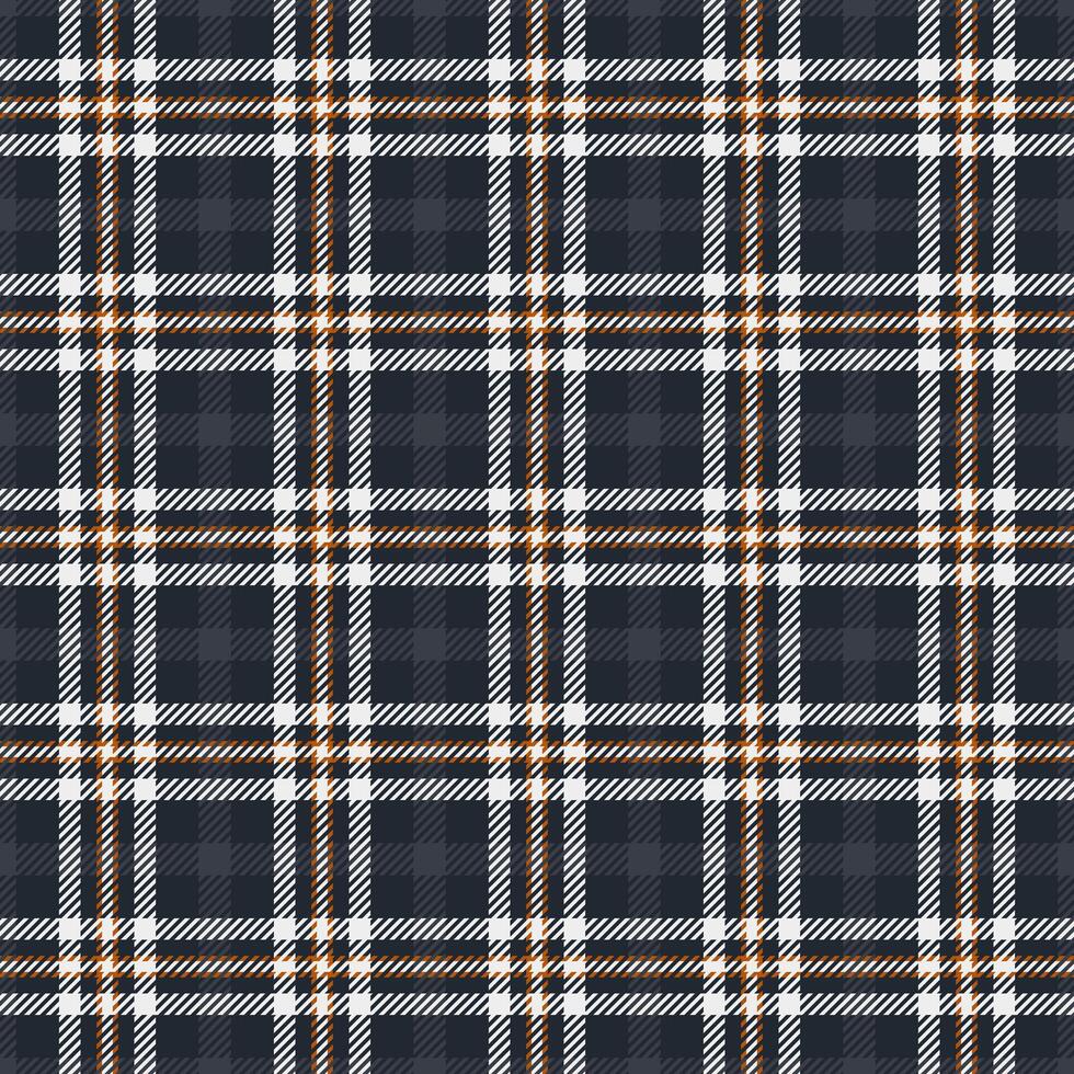 Tone fabric background check, strong textile pattern. Net tartan texture plaid seamless in dark and white colors. vector