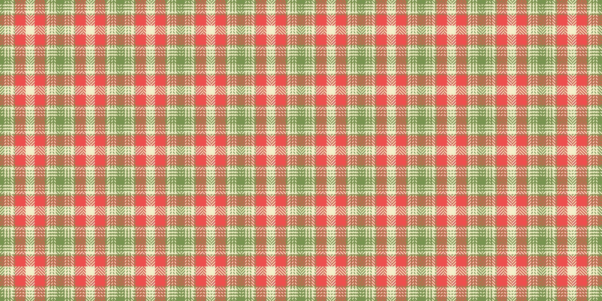 Us texture plaid textile, irish seamless background check. List tartan pattern fabric in light and green colors. vector