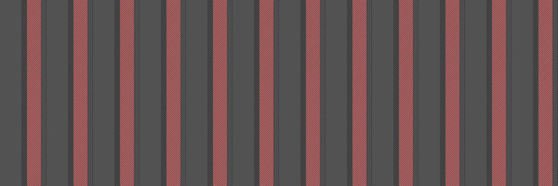 Bingdom texture background stripe, italy seamless fabric pattern. 6irthday card lines vertical textile in grey and red colors. vector