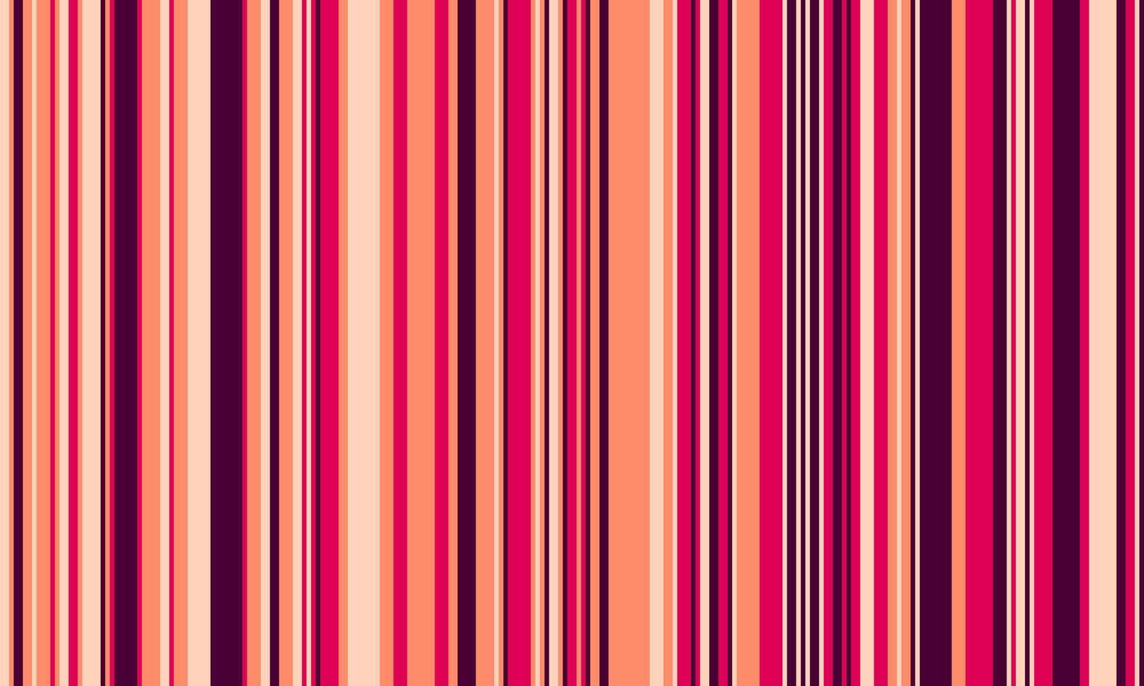 Vibrant vertical stripes in warm coral, pink, and deep burgundy create a dynamic, modern abstract background. vector