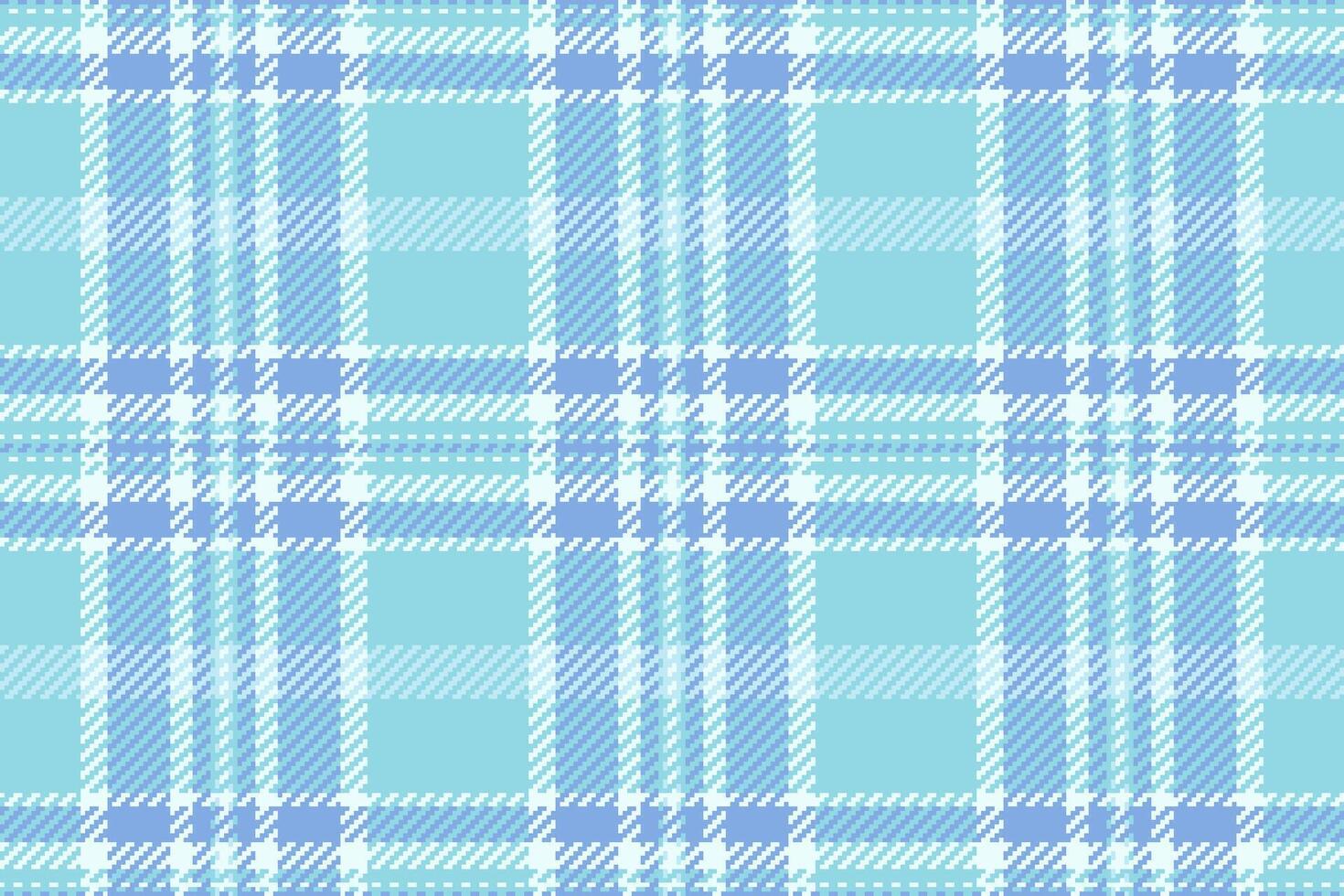Seamless pastel blue plaid pattern. Perfect for textile design, scrapbooking, or website backgrounds. Soft, elegant texture adds a touch of understated sophistication. vector