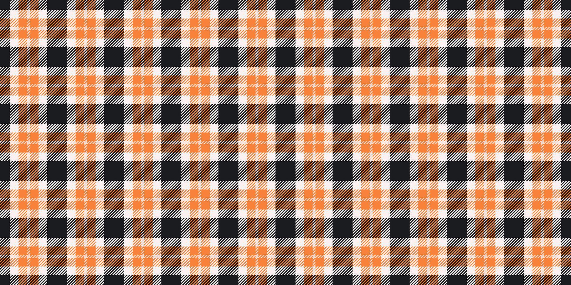 Checkered plaid tartan background, identity texture seamless check. Part fabric pattern textile in black and sea shell colors. vector