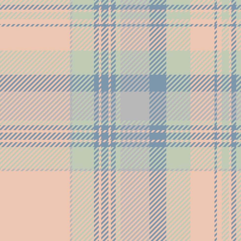 Nyc tartan check, heritage texture textile pattern. Punk seamless background plaid fabric in pastel and light colors. vector