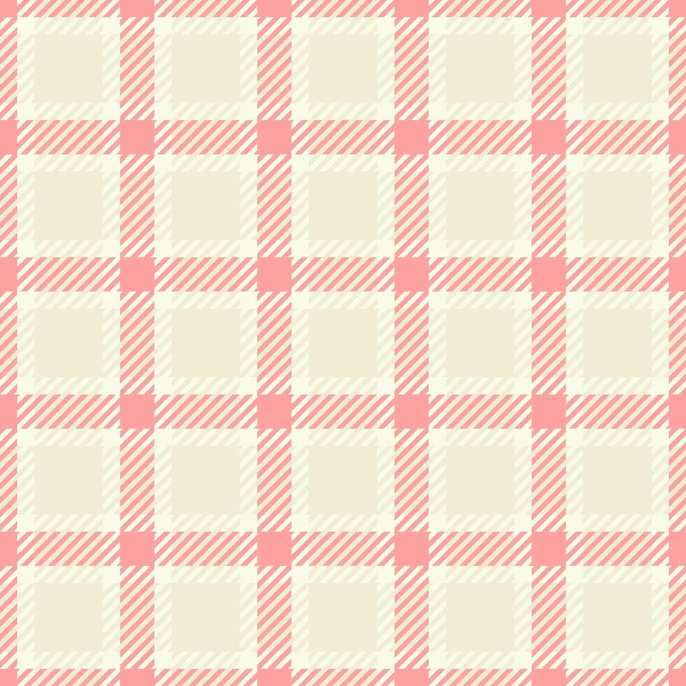 Platform seamless tartan, multi fabric textile pattern. Book check background plaid texture in light and white colors. vector