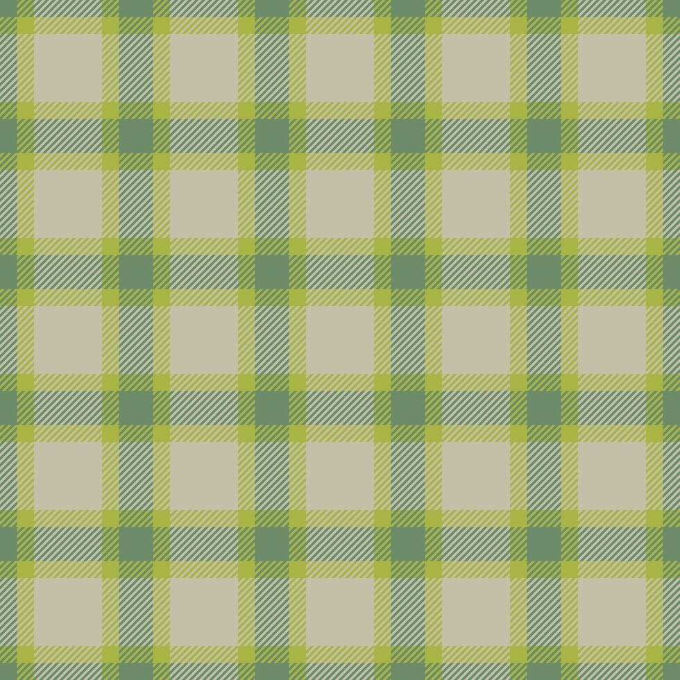 Grid plaid texture , quality check tartan seamless. Linen background pattern fabric textile in pastel and lime colors. vector