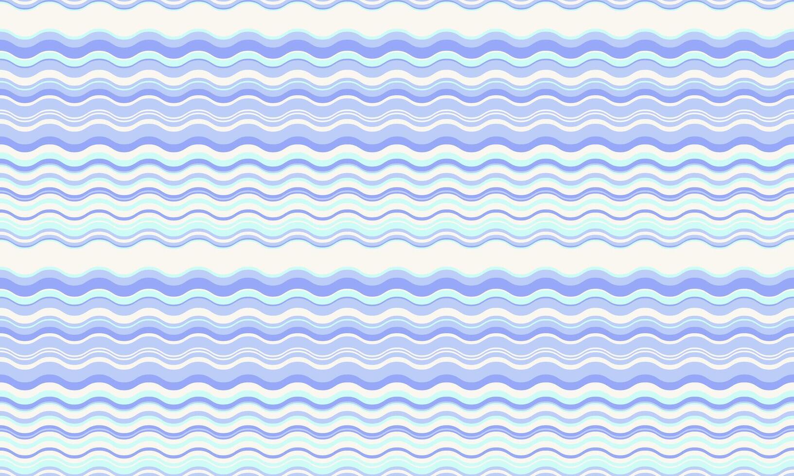 Serene pastel blue wavy stripes pattern. Perfect for textile design, website backgrounds, or any project needing a calming, flowing aesthetic. vector
