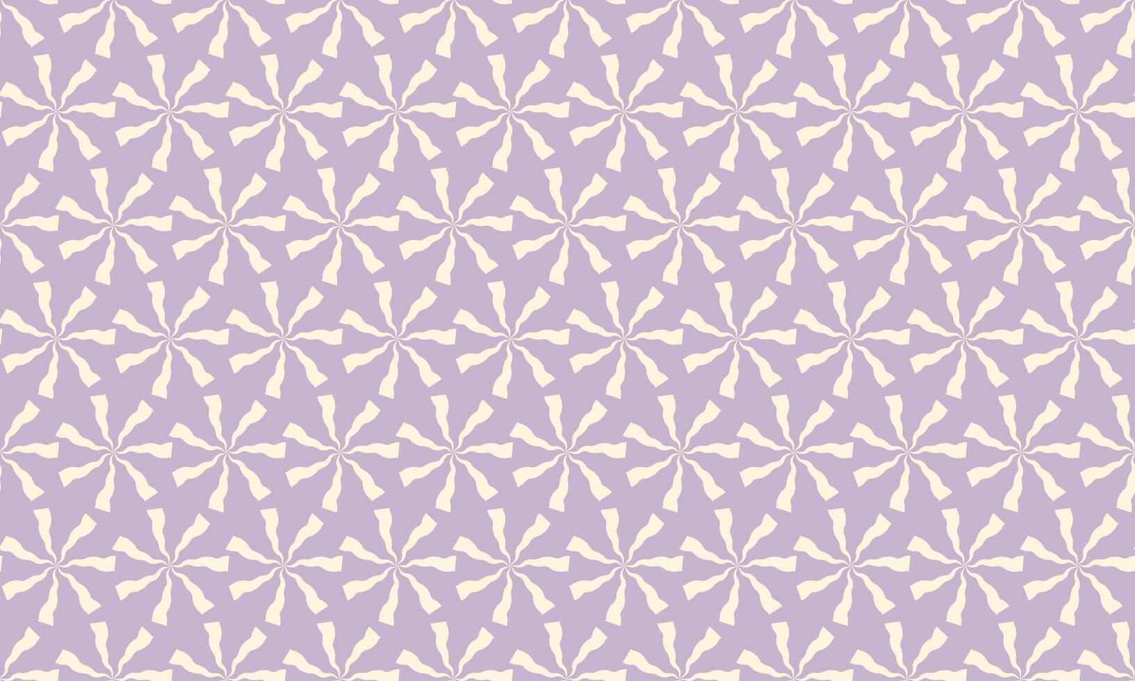 Elegant lavender and cream abstract floral seamless pattern. Perfect for textile design, wallpaper, website backgrounds, or packaging. vector