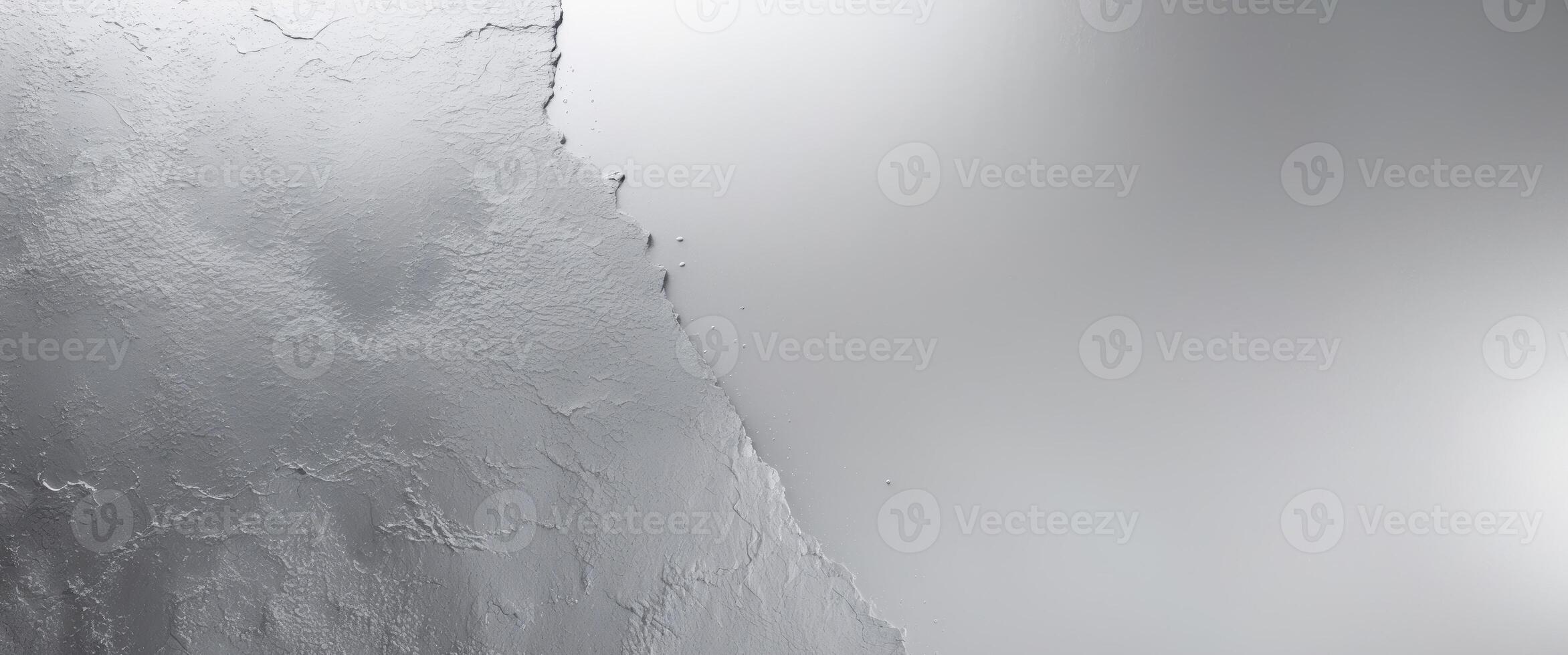 Abstract background with a textured surface and a silver metallic gradient. photo