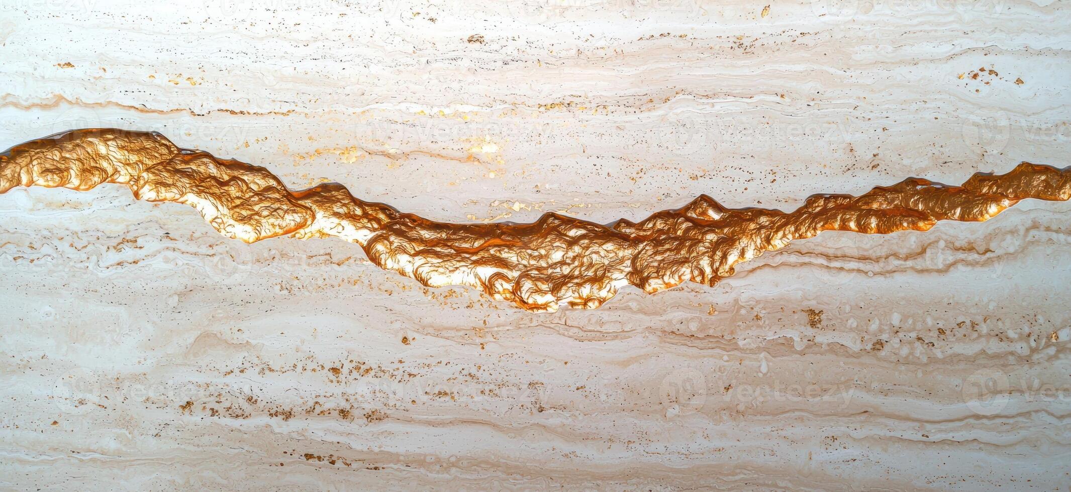 Abstract background with golden line on marble texture photo