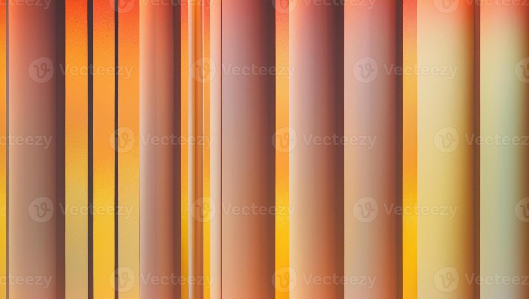 Abstract background with orange and yellow stripes photo