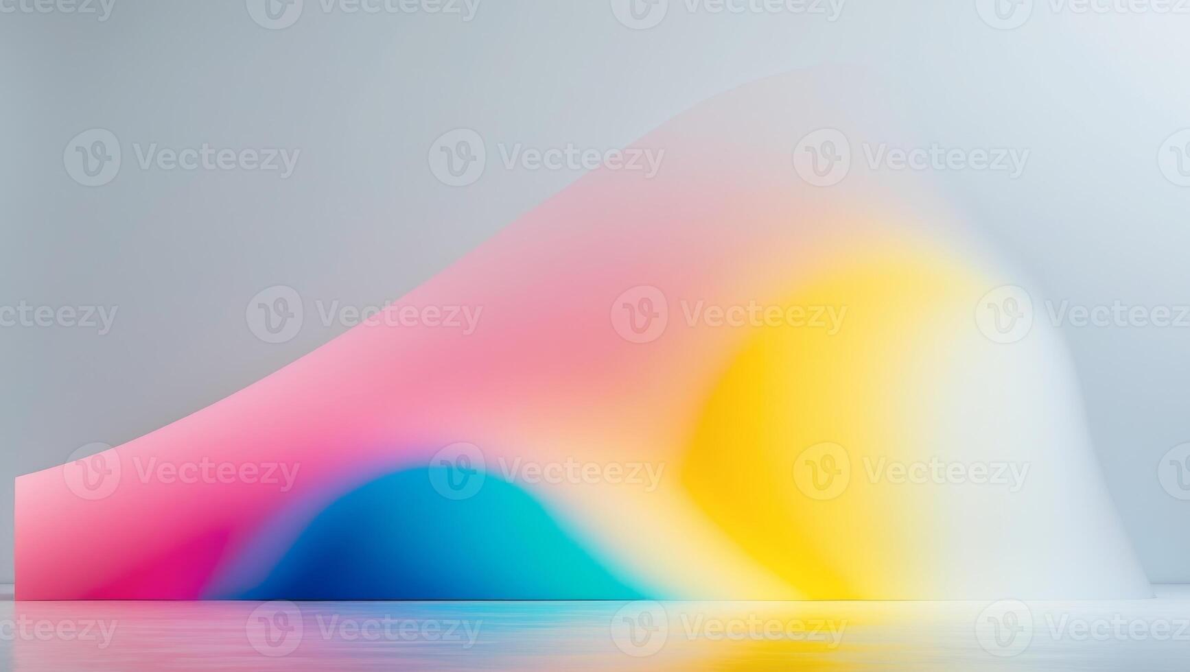 An Abstract Gradient Color Palette Specifically Designed for Modern and Trendy Design Styles. photo