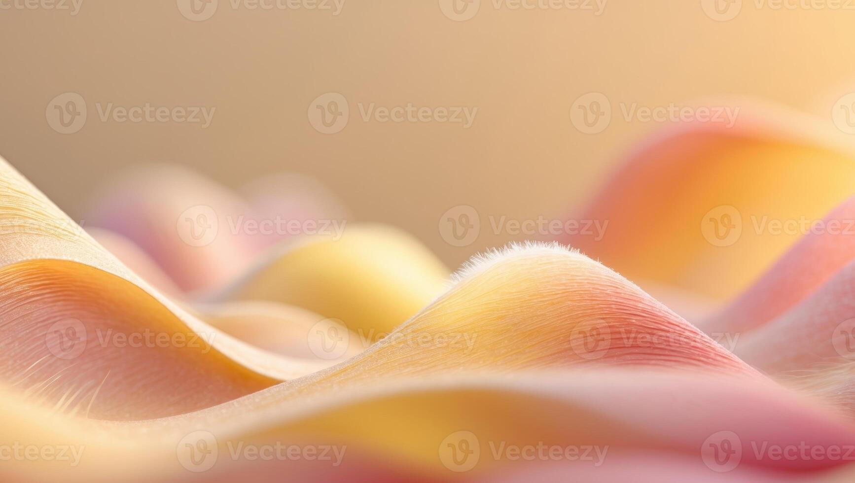 A Vibrant Abstract Landscape Showcasing Soft Shapes and Warm Colors that Captivate photo