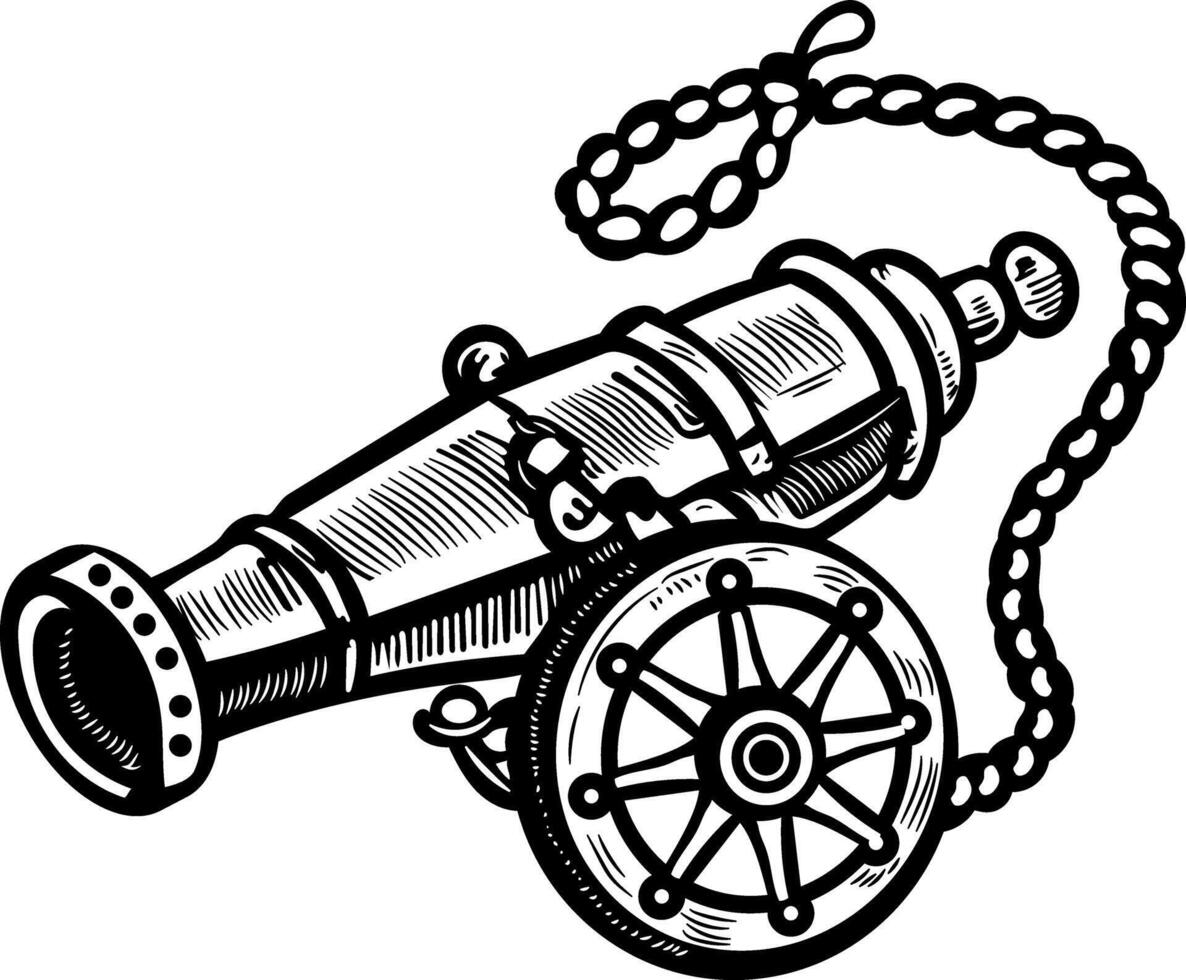 Naval whistle icon in vintage style vector