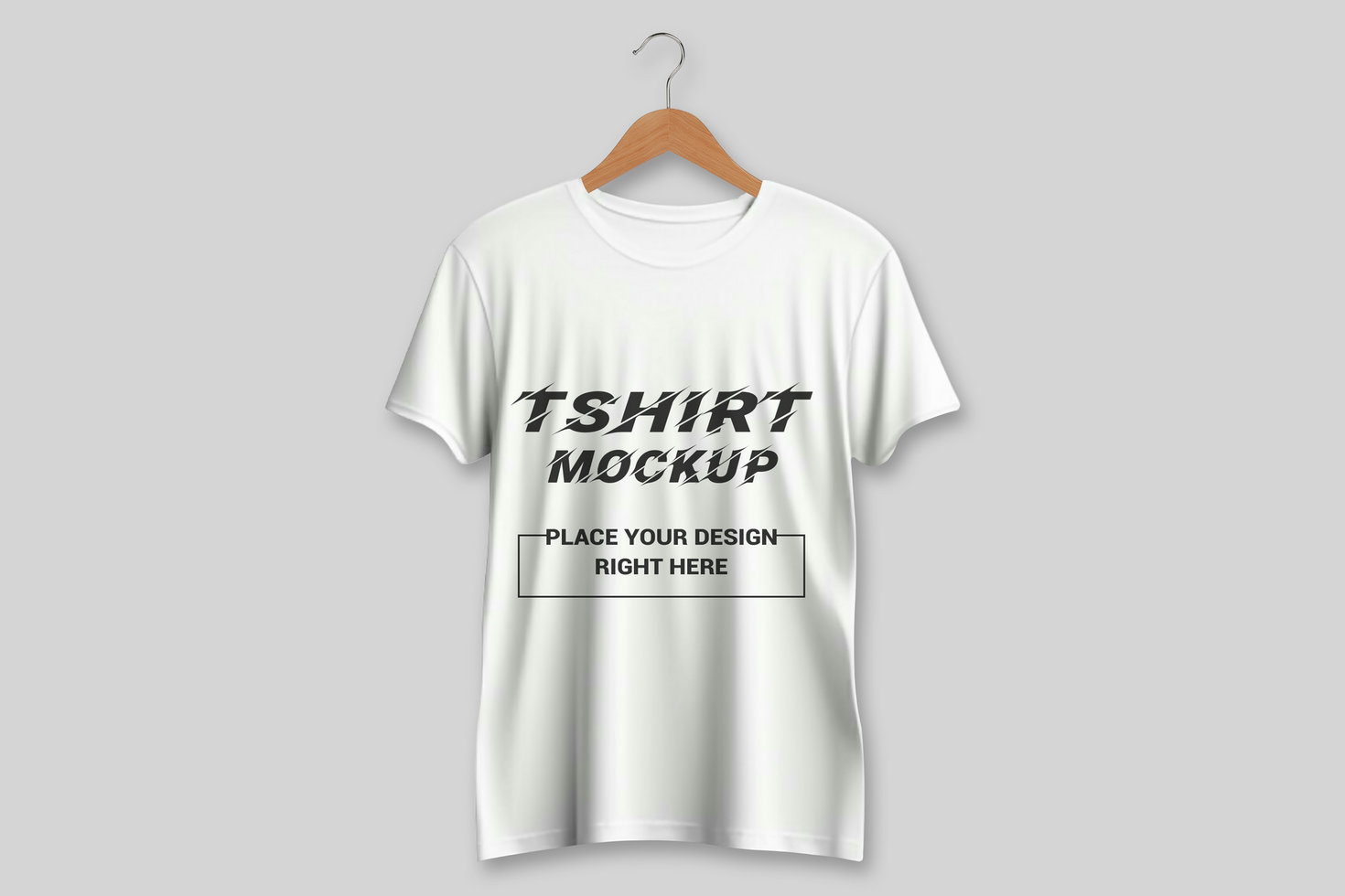 White tshirt mockup psd