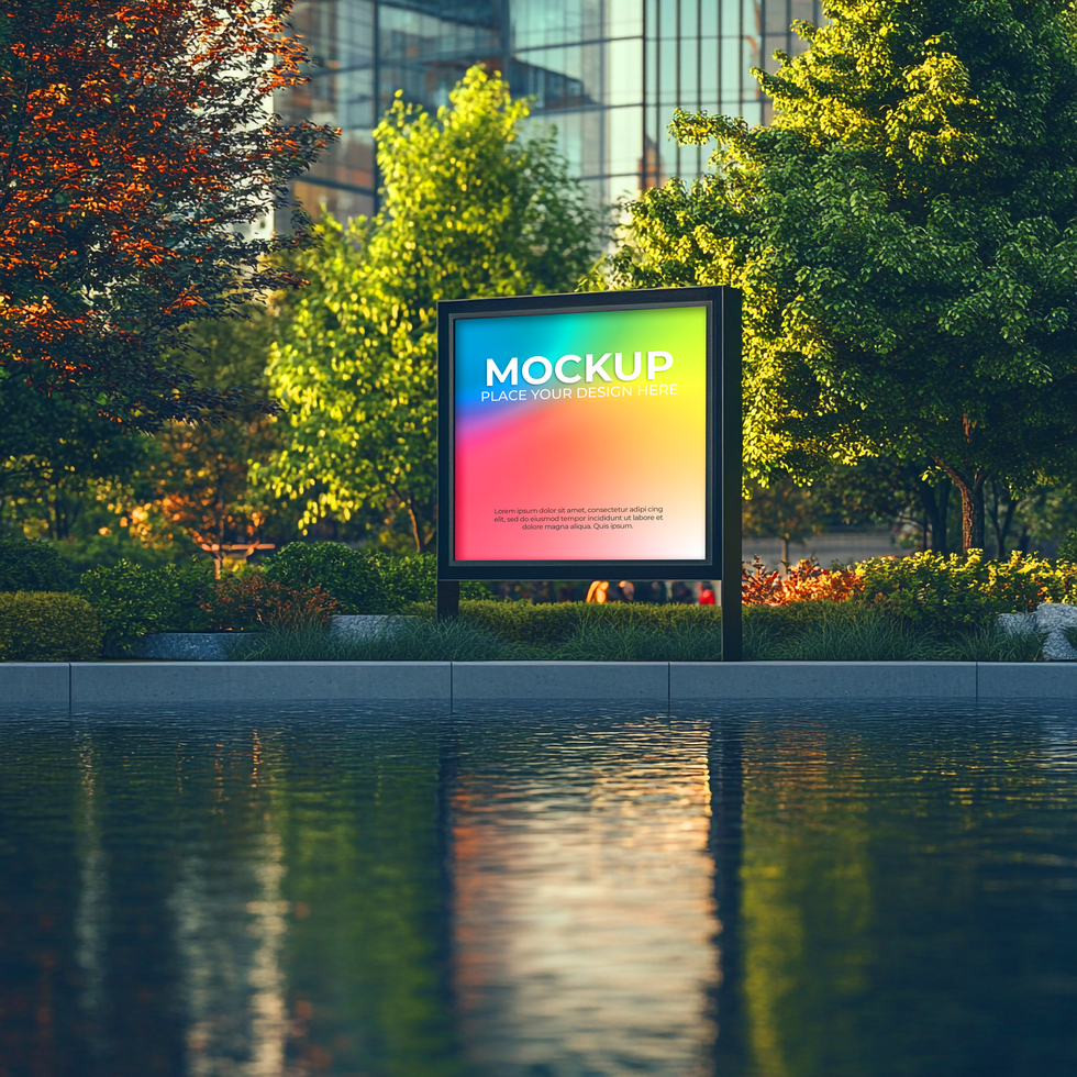 White border picture frame mockup for modern wall aesthetics psd