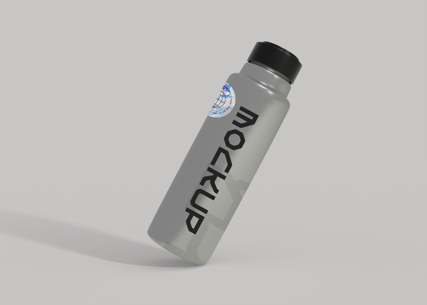 Professional Sport Bottle Mockup for Logo Presentation psd