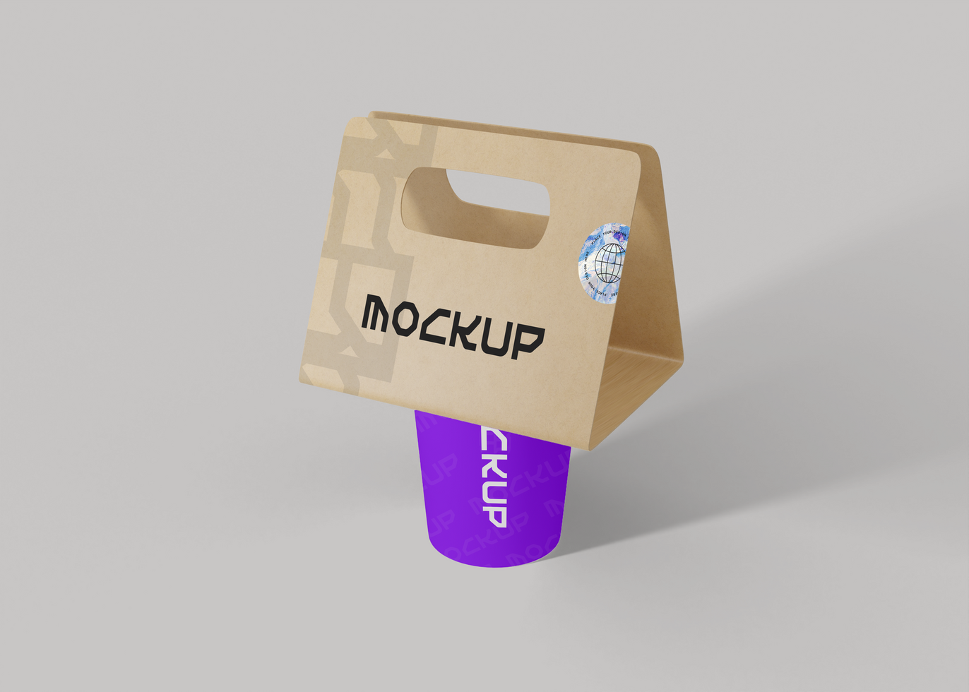 Coffee Sleeve Mockup for Branding Projects psd