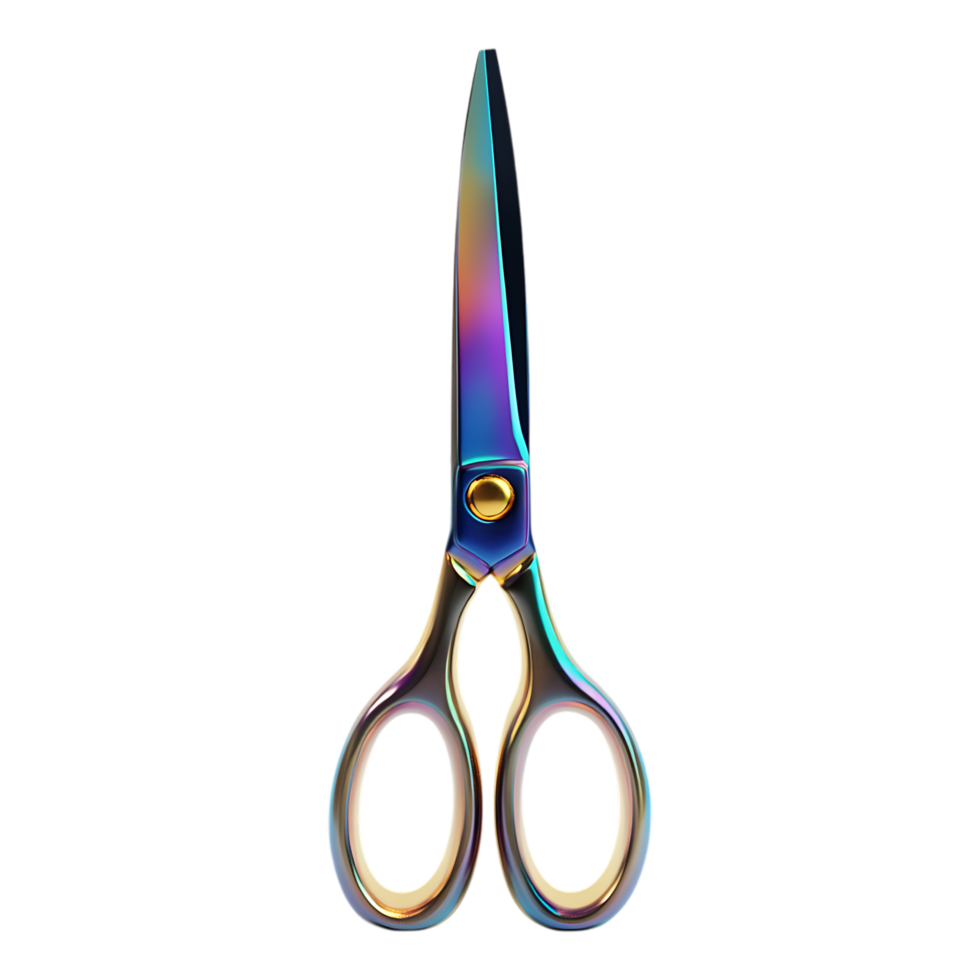 scissors against transparent background png