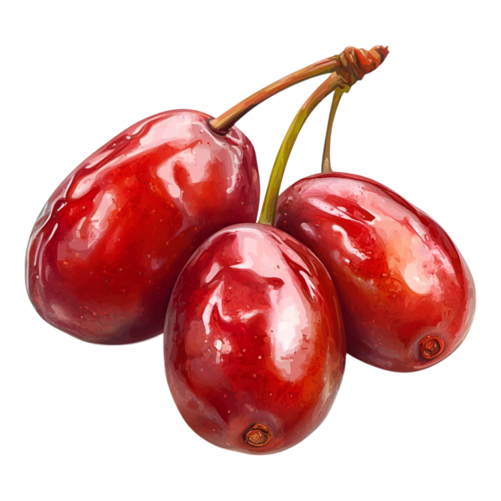 Date Fruits against transparent background png