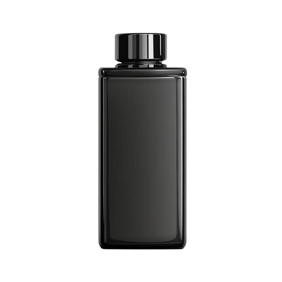 Charcoal Lighter Fluid Bottle over Transparent Background png