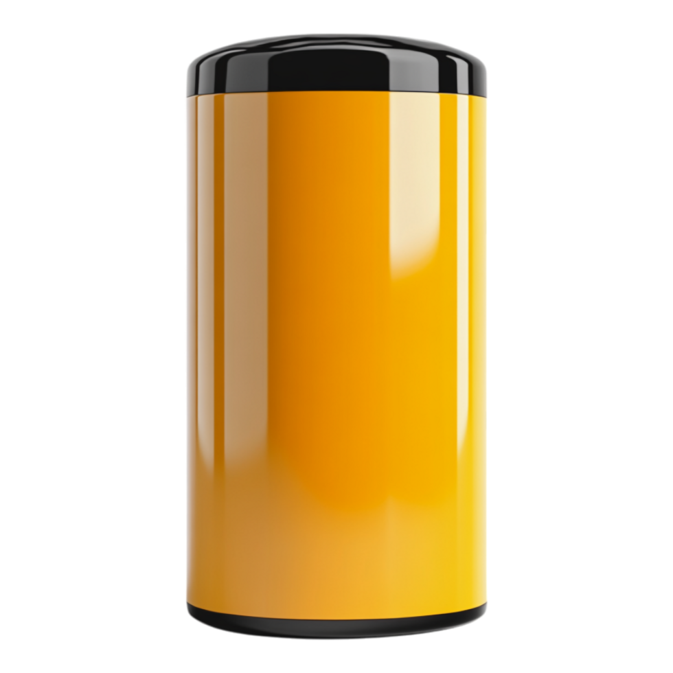 Battery against transparent background png