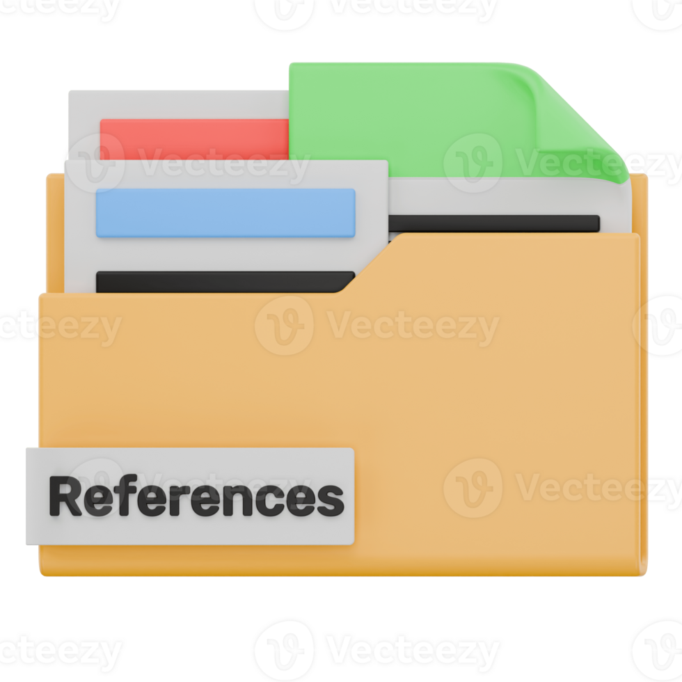 3D References Folder Name Icon png