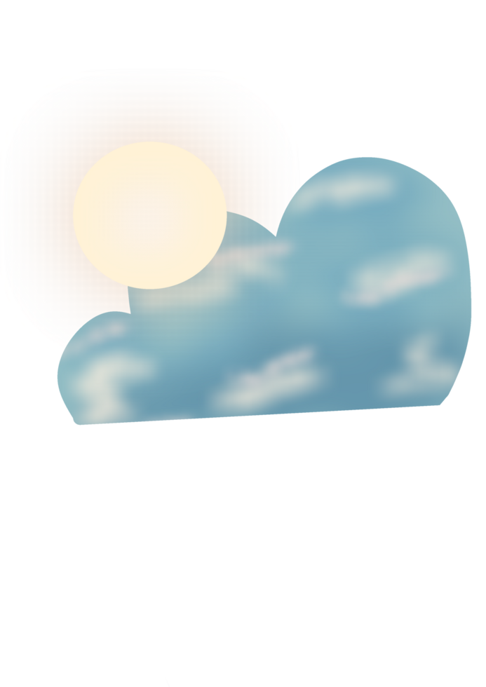 Day sun and cloud png