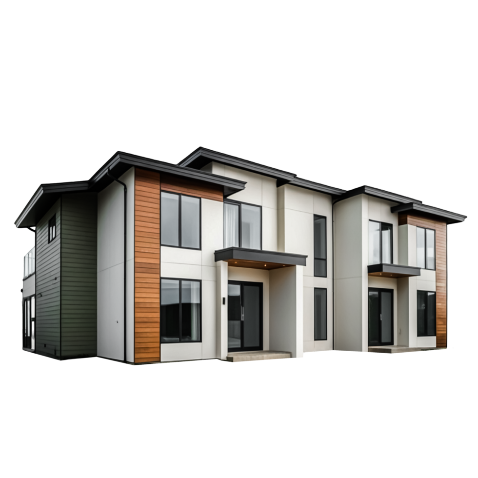 Modern luxury house png