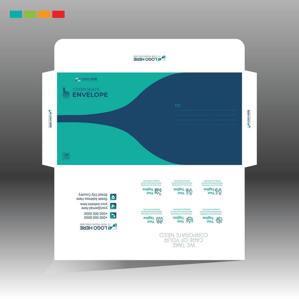 A envelope work vector