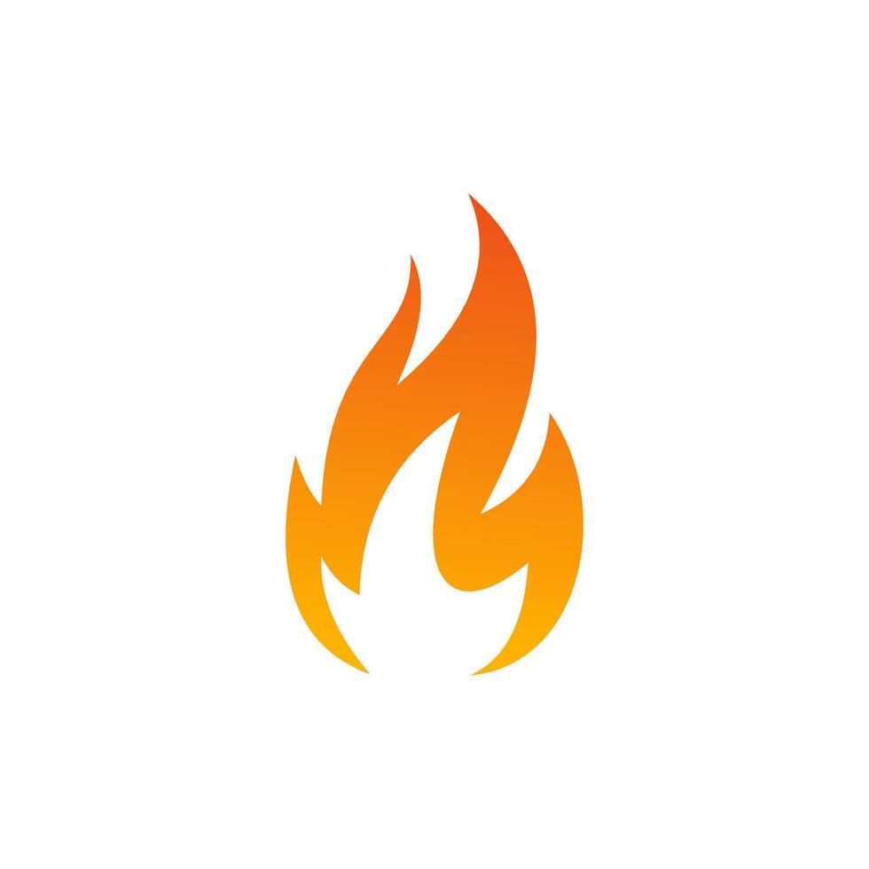 fire icon illustration vector