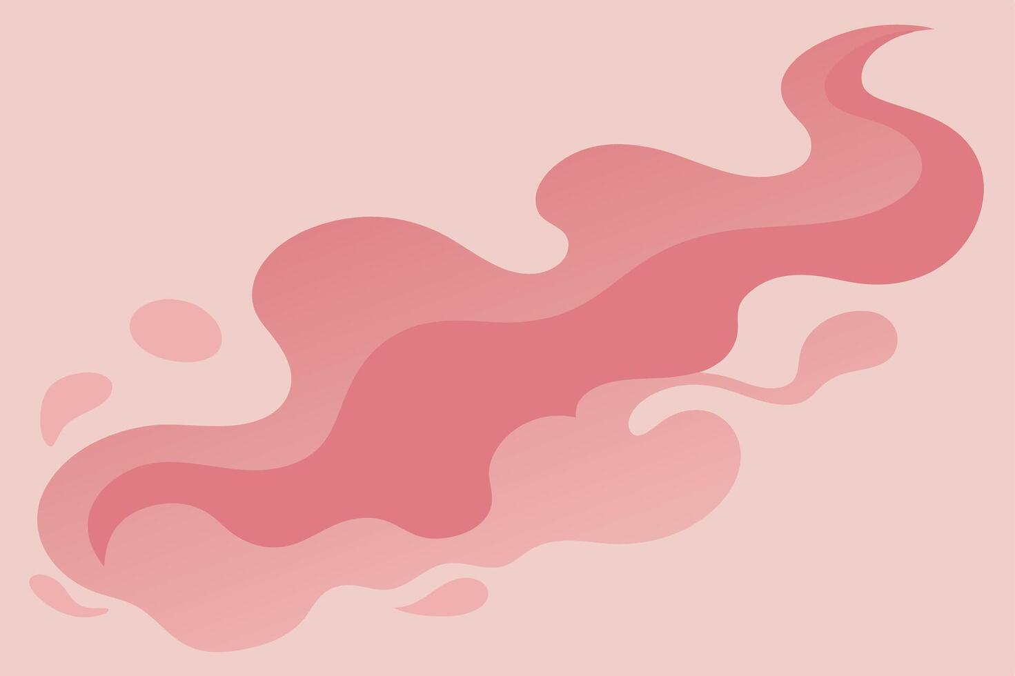 Abstract Pink Liquid Wave Design Modern Art Background vector