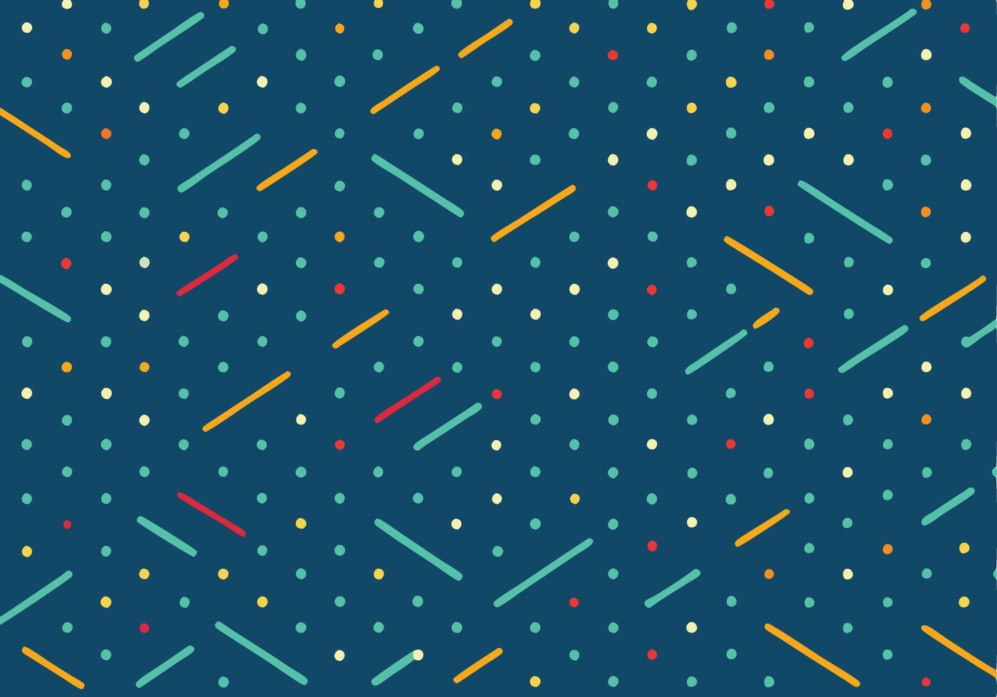 Abstract Colorful Dots Lines Geometric Pattern Background Design vector