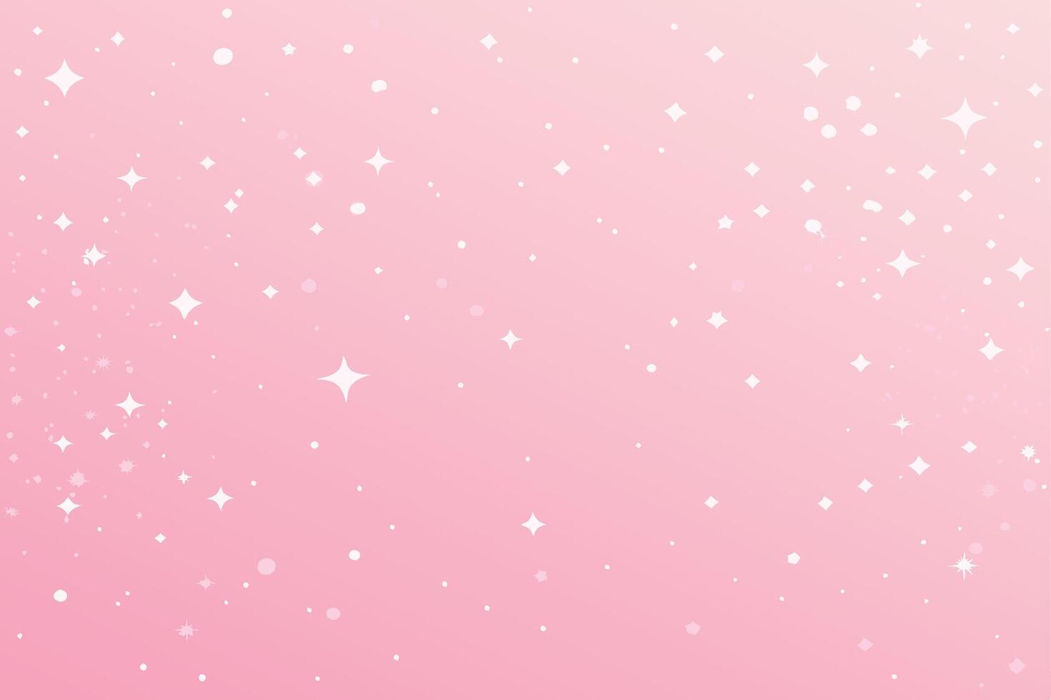 Pink Sparkle Background Stars, Dots, Shimmer, Glitter, Glimmer vector