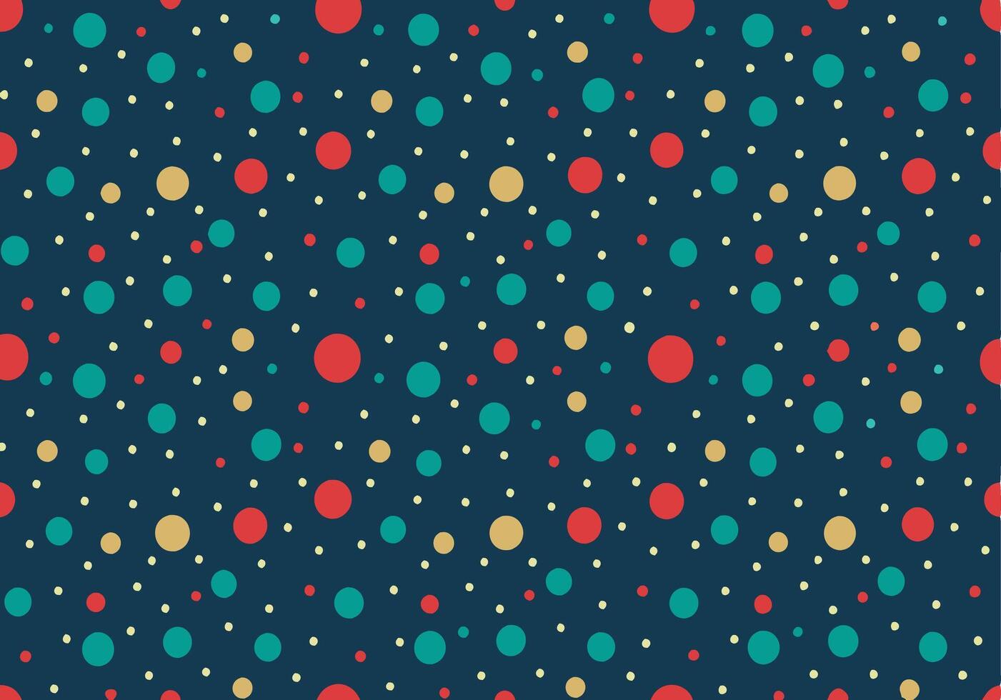 Colorful Polka Dot Pattern vector