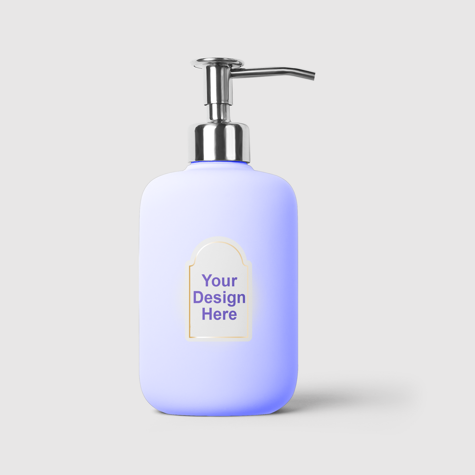 Customizable Soap Dispenser Mockup psd