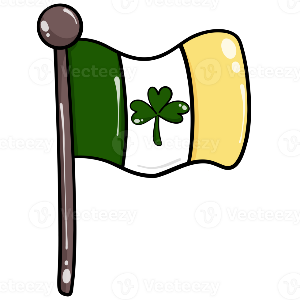 St. Patrick's Day Flag png