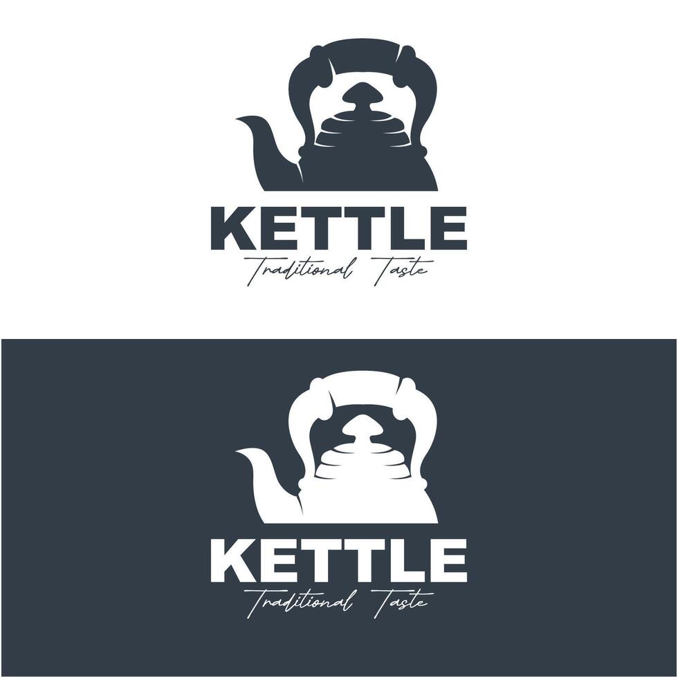 set of kettle logo icon design vector