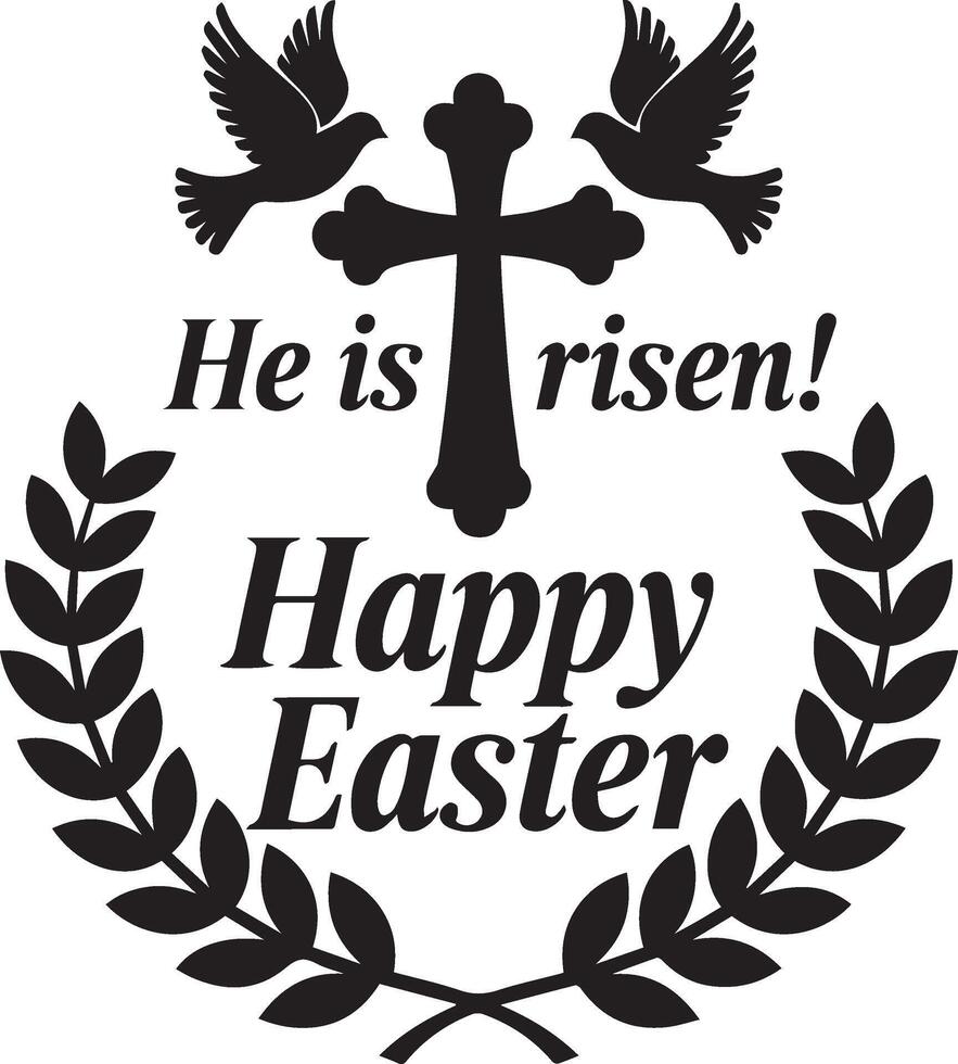 Happy Easter Day illustration vector