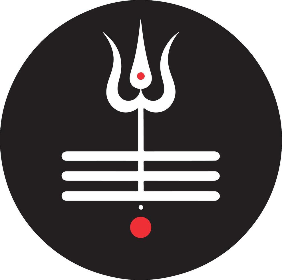 the hindu symbol for the trishna vector