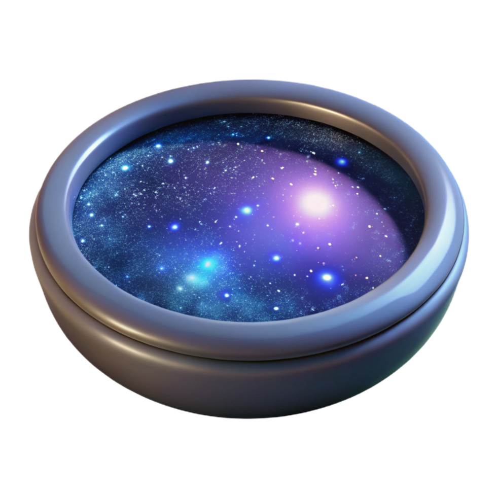 serene traditional Cosmic Orb A Digital Render of a Celestial Sphere exclusive png
